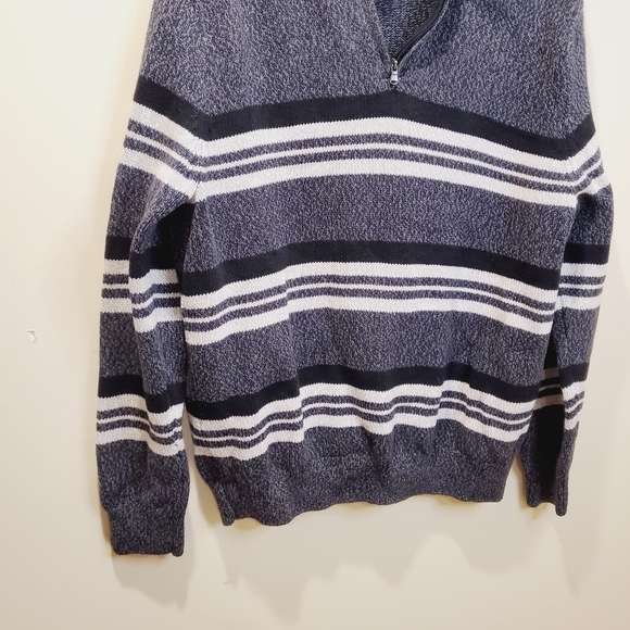 Chaps mens quarter zip sweater size L - Picture 6 of 13